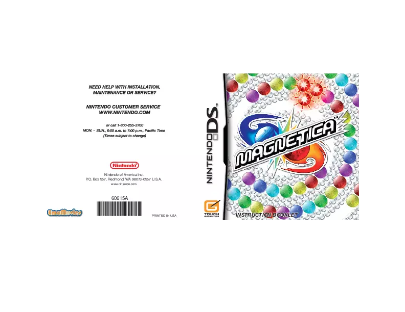 manual for Magnetica